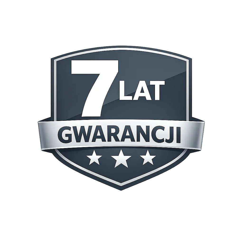 7 lat gwarancji na okna PVC WIŚNIOWSKI PRIMO