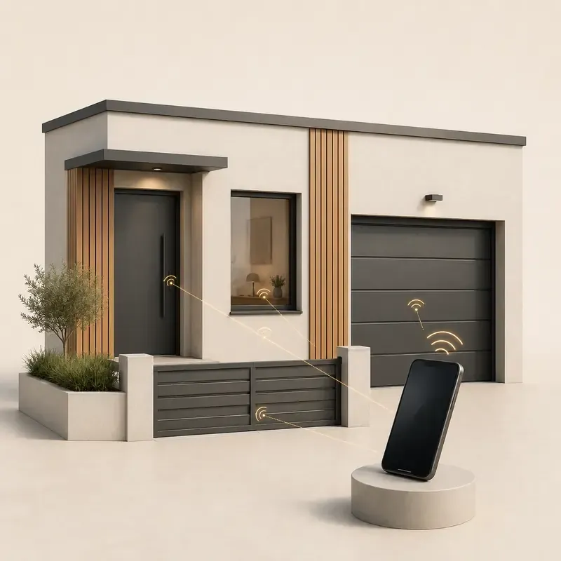 Smart Home Bydgoszcz – sterowanie bramami, roletami i drzwiami